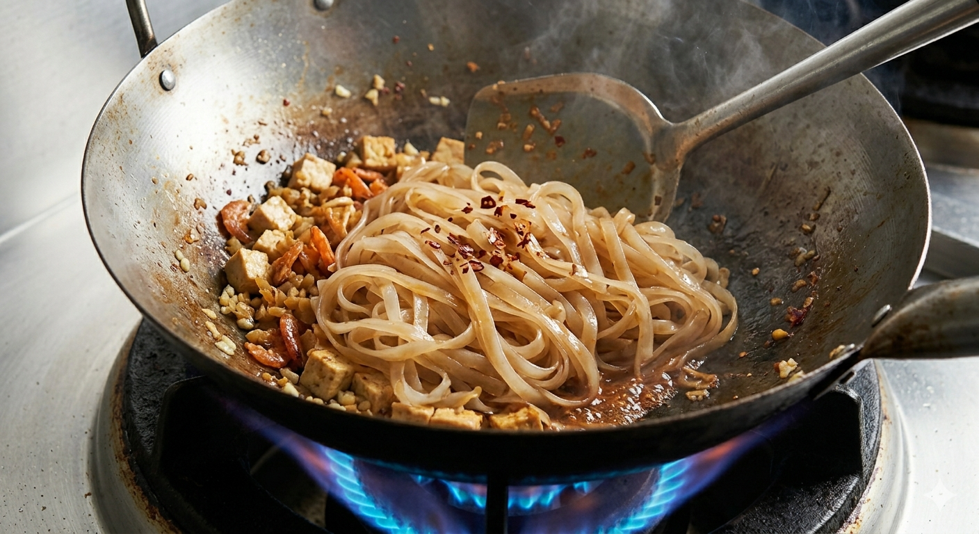 Paso 3 — Pad Thai clásico
